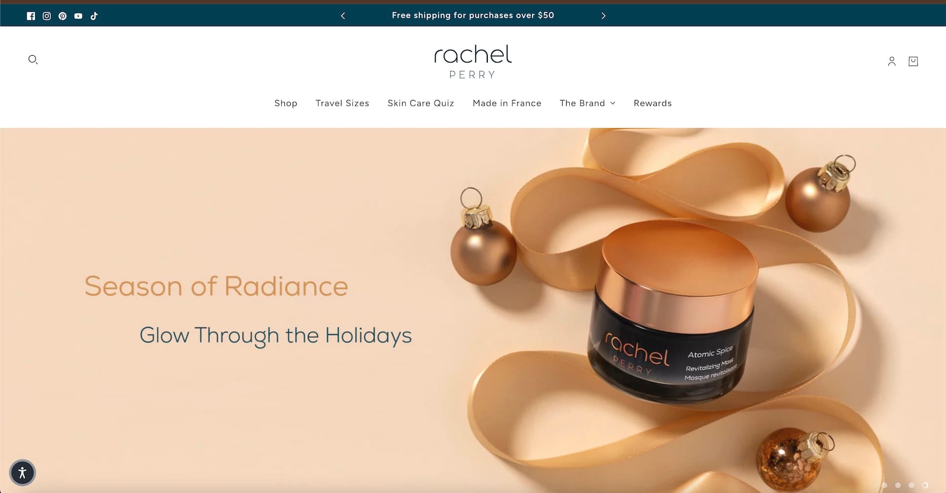 Rachel Perry Skin Care screenshot 1